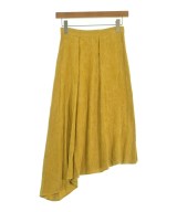 ISABEL MARANT（イザベルマラン）ロング・マキシ丈スカート 黄 サイズ:34(XXS位) レディース/2200630302217