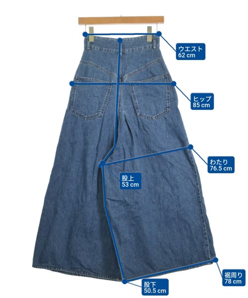 ISABEL MARANT（イザベルマラン）デニムパンツ 青 サイズ:34(S位) レディース/2200609212097
