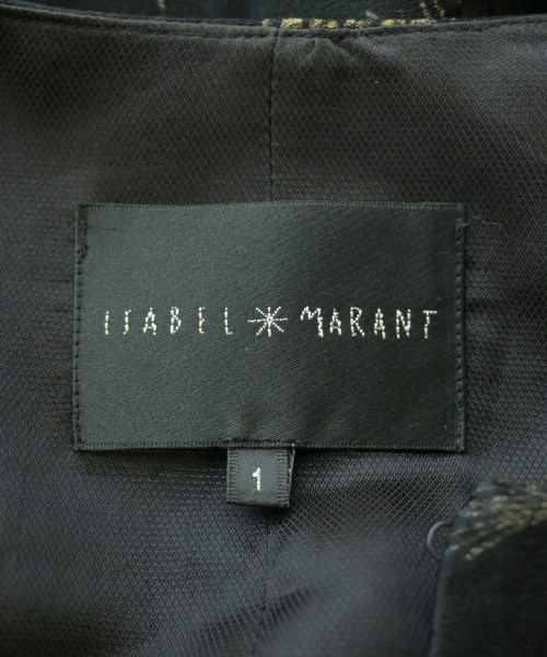 ISABEL MARANT（イザベルマラン）ノーカラージャケット 黒 サイズ:1(S位) レディース/2200694765041