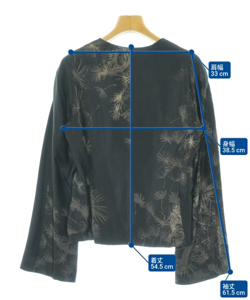 ISABEL MARANT（イザベルマラン）ノーカラージャケット 黒 サイズ:1(S位) レディース/2200694765041