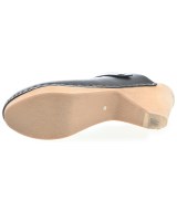 ISABEL MARANT（イザベルマラン）サンダル 黒 サイズ:38(25cm位) レディース/2200695452032
