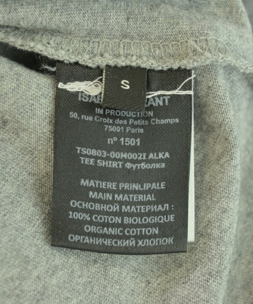 ISABEL MARANT（イザベルマラン）Tシャツ・カットソー グレー サイズ:S レディース/2200698444089