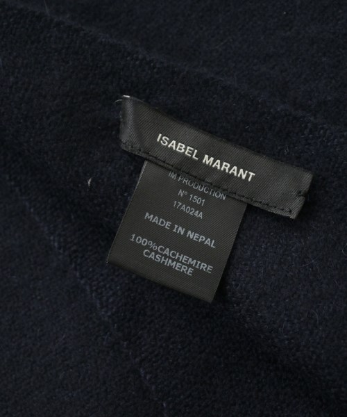 ISABEL MARANT（イザベルマラン）マフラー 紺 サイズ:- レディース/2200656807116