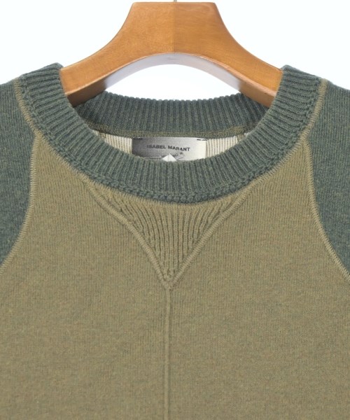 ISABEL MARANT（イザベルマラン）ニット・セーター カーキ サイズ:L メンズ/2200659344021