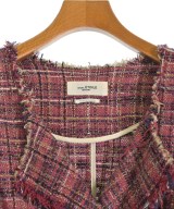 ISABEL MARANT ETOILE（イザベルマランエトワール）ノーカラージャケット 赤 サイズ:34(XXS位) レディース/2200659969088