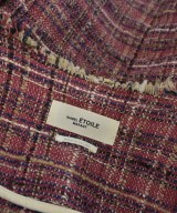 ISABEL MARANT ETOILE（イザベルマランエトワール）ノーカラージャケット 赤 サイズ:34(XXS位) レディース/2200659969088