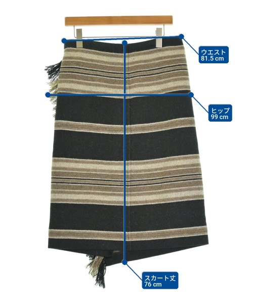 ISABEL MARANT（イザベルマラン）ロング・マキシ丈スカート 黒 サイズ:36(XS位) レディース/2200708023099