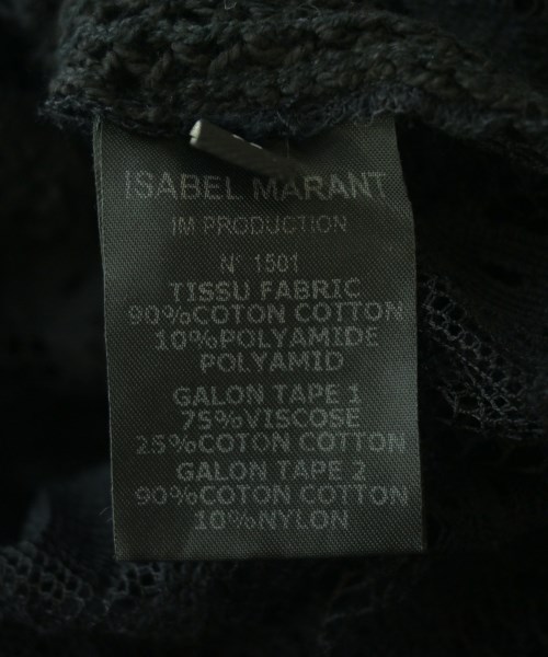 ISABEL MARANT（イザベルマラン）カジュアルシャツ 黒 サイズ:36(XS位) レディース/2200711219199