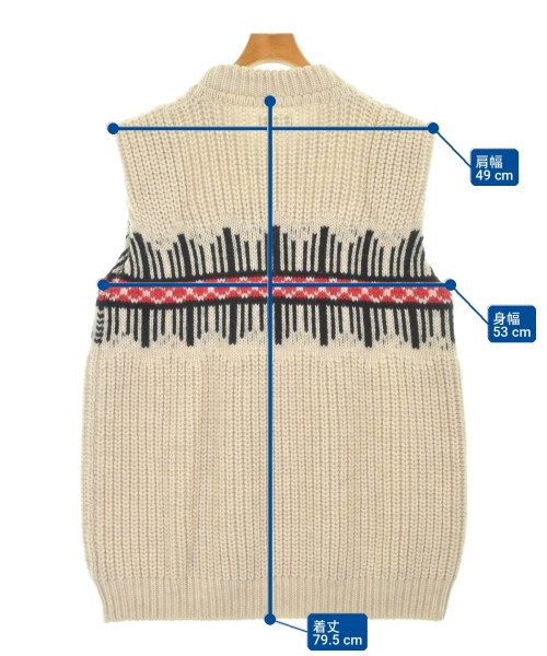 ISABEL MARANT（イザベルマラン）ベスト ベージュ サイズ:T0(XS位) レディース/2200708428016