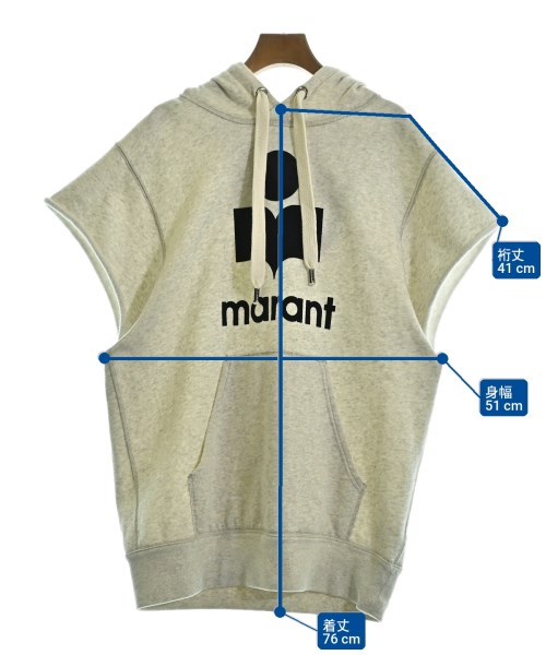 ISABEL MARANT（イザベルマラン）パーカー グレー サイズ:36(XS位) レディース/2200713787016