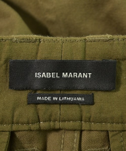 ISABEL MARANT（イザベルマラン）クロップドパンツ カーキ サイズ:34(M位) レディース/2200713808308
