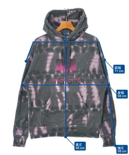 ISABEL MARANT（イザベルマラン）パーカー 黒 サイズ:XS メンズ/2200639490212