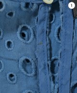 ISABEL MARANT（イザベルマラン）ワンピース 青 サイズ:38(S位) レディース/2200702274015