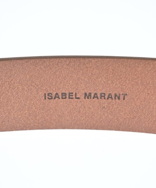 ISABEL MARANT（イザベルマラン）ベルト 茶 サイズ:S レディース/2200701481216