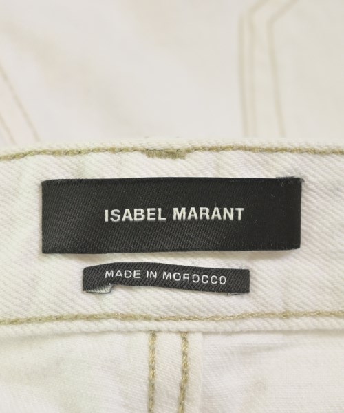 ISABEL MARANT（イザベルマラン）デニムパンツ 白 サイズ:36(XS位) レディース/2200706468076