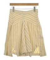 ISABEL MARANT（イザベルマラン）ひざ丈スカート ベージュ サイズ:36(XS位) レディース/2200662990093