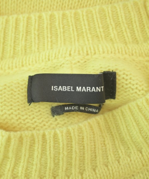 ISABEL MARANT（イザベルマラン）ニット・セーター 黄 サイズ:34(XXS位) レディース/2200662544036