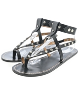 ISABEL MARANT（イザベルマラン）サンダル 黒 サイズ:39(26cm位) レディース/2200666969026