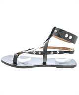 ISABEL MARANT（イザベルマラン）サンダル 黒 サイズ:39(26cm位) レディース/2200666969026