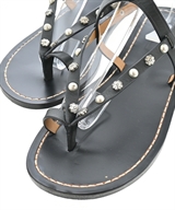 ISABEL MARANT（イザベルマラン）サンダル 黒 サイズ:39(26cm位) レディース/2200666969026