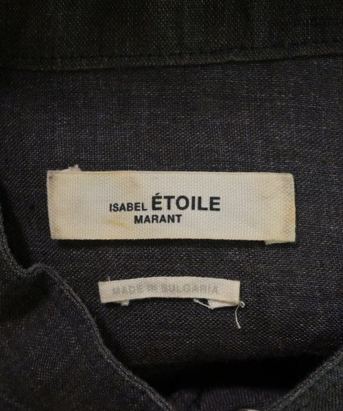 ISABEL MARANT ETOILE（イザベルマランエトワール）シャツワンピース グレー サイズ:36(XS位) レディース/2200736766036
