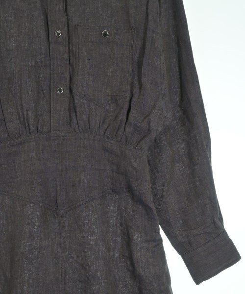 ISABEL MARANT ETOILE（イザベルマランエトワール）シャツワンピース グレー サイズ:36(XS位) レディース/2200736766036