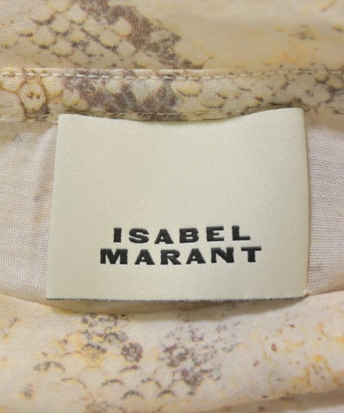 ISABEL MARANT（イザベルマラン）Tシャツ・カットソー ベージュ サイズ:S レディース/2200725444150