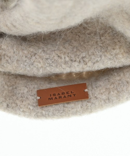 ISABEL MARANT（イザベルマラン）ニットキャップ・ビーニー ベージュ サイズ:- レディース/2200725444266