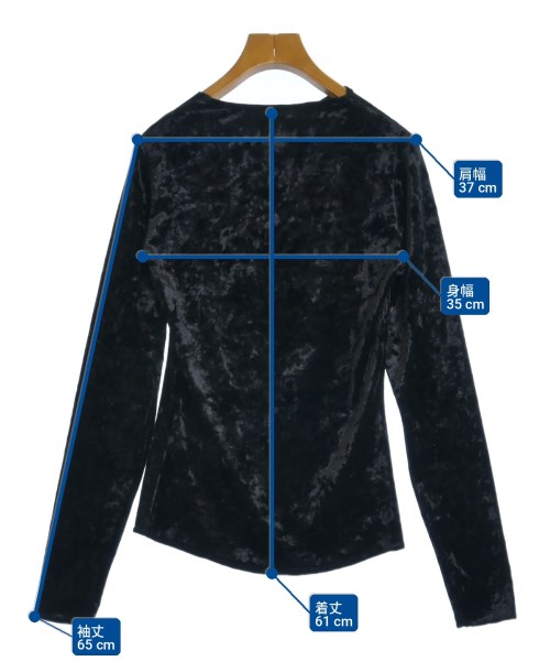 ISABEL MARANT（イザベルマラン）Tシャツ・カットソー 黒 サイズ:34(XXS位) レディース/2200725444594