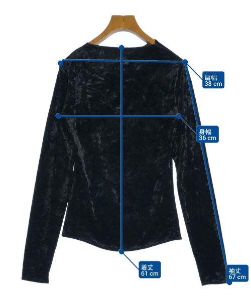 ISABEL MARANT（イザベルマラン）Tシャツ・カットソー 黒 サイズ:34(XXS位) レディース/2200725444600