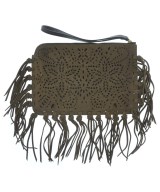ISABEL MARANT（イザベルマラン）クラッチバッグ 茶 サイズ:- レディース/2200725445058