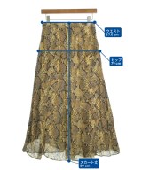 ISABEL MARANT（イザベルマラン）ロング・マキシ丈スカート ベージュ サイズ:36(XS位) レディース/2200725445133