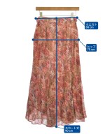 ISABEL MARANT（イザベルマラン）ロング・マキシ丈スカート 赤 サイズ:36(XS位) レディース/2200725445256