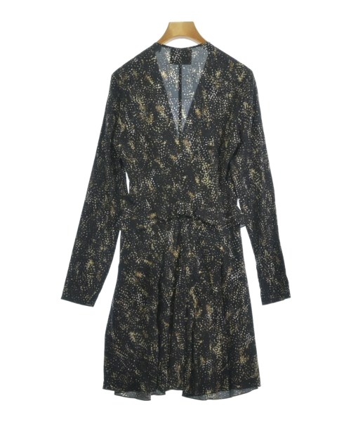 ISABEL MARANT（イザベルマラン）ワンピース 黒 サイズ:34(XXS位) レディース/2200725445317