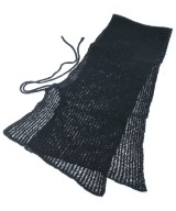 MARCEL MARONGIU（マルセルマロンジュ）マフラー 黒 サイズ:- レディース/2200622679044