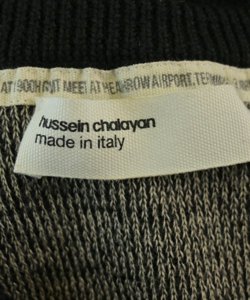 Hussein Chalayan（フセインチャラヤン）ニット・セーター 黒 サイズ:44(S位) メンズ/2200621180060