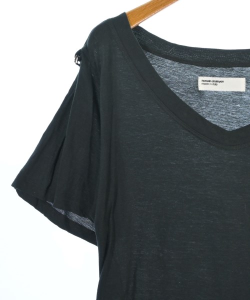 Hussein Chalayan（フセインチャラヤン）Tシャツ・カットソー 黒 サイズ:38(S位) レディース/2200692195857