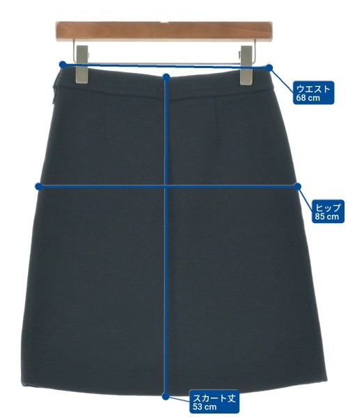 Hussein Chalayan（フセインチャラヤン）ミニスカート 黒 サイズ:38(S位) レディース/2200653812403