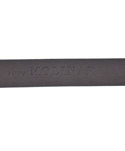 ANNA MOLINARI（アンナモリナーリ）ベルト 茶 サイズ:- レディース/2200657196127