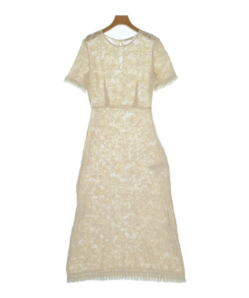 ANNA MOLINARI(アンナモリナーリ)ワンピース ベージュ サイズ:42(M位)/2200638335057