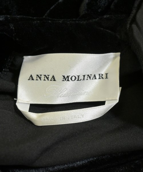 ANNA MOLINARI（アンナモリナーリ）ワンピース 黒 サイズ:44(XL位) レディース/2200690029130