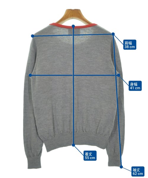 Be Blumarine（ビーブルマリン）ニット・セーター グレー サイズ:44(L位) レディース/2200665936029