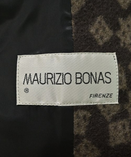 MAURIZIO BONAS（マウリッツォボナス）ベスト 茶 サイズ:48(XXL位) レディース/2200698949041