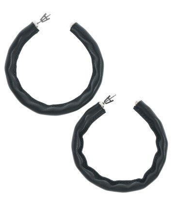 関送込◆ALAIA◆ピアス ALAIA（アライア）ピアス・イヤリング 黒 サイズ:- レディース