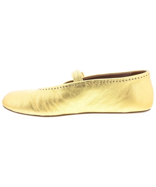 ALAIA（アライア）バレエシューズ/オペラシューズ ゴールド サイズ:EU38(24.5cm位) レディース/2200620929189