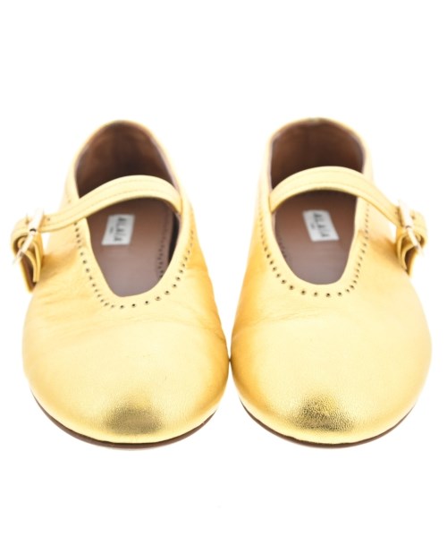 ALAIA（アライア）バレエシューズ/オペラシューズ ゴールド サイズ:EU38(24.5cm位) レディース/2200620929189