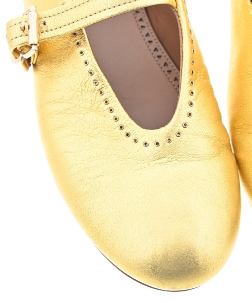 ALAIA（アライア）バレエシューズ/オペラシューズ ゴールド サイズ:EU38(24.5cm位) レディース/2200620929189