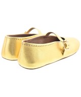 ALAIA（アライア）バレエシューズ/オペラシューズ ゴールド サイズ:EU38(24.5cm位) レディース/2200620929189