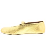 ALAIA（アライア）バレエシューズ/オペラシューズ ゴールド サイズ:EU38(24.5cm位) レディース/2200620929189
