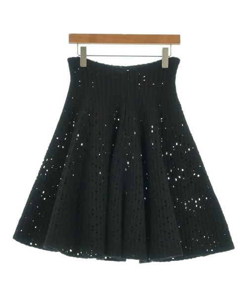 ALAIA（アライア）ひざ丈スカート 黒 サイズ:38(S位) レディース/2200615989051